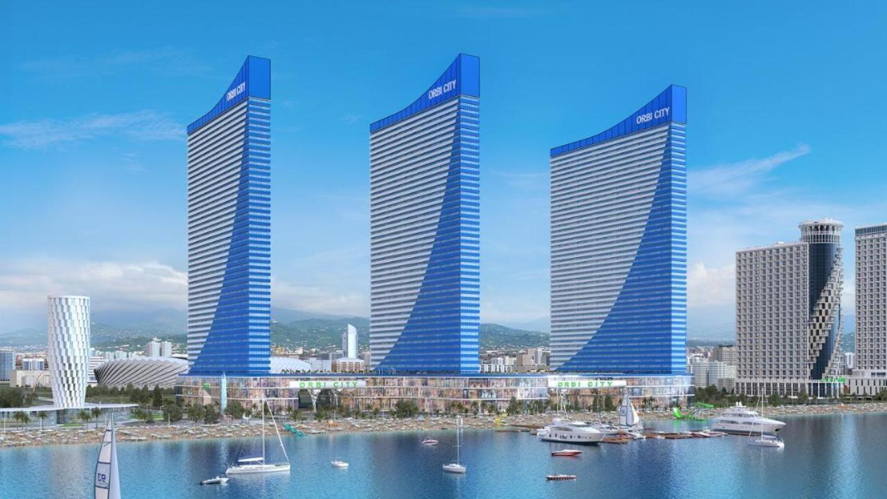 Sea View Apart-Hotel Orbi Twin Towers 1413 Batumi Esterno foto